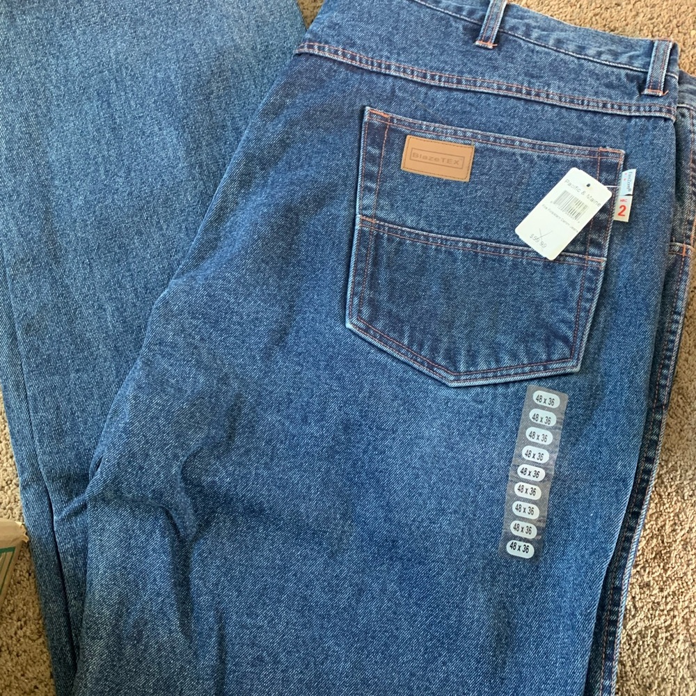 Classic Blue Denim Jeans. Bin 114.